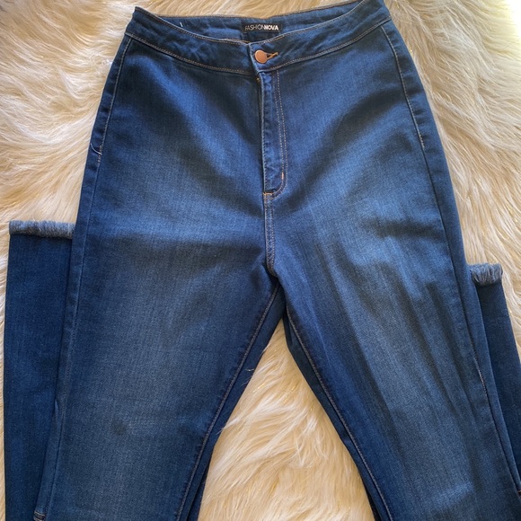 NEW 💙 Fashion nova Flare Bootcut Jeans - Picture 5 of 7